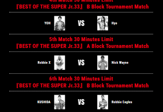 Best of the Super Juniors 2026 schedule