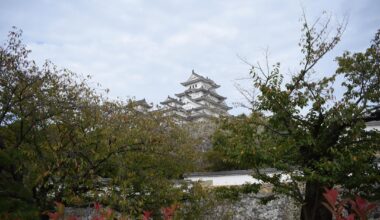 Some photos from Himeji and Nara, 2023