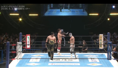 Mistico, Yuya Uemura, Taichi and El Desperado win with the power of friendship
