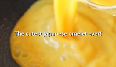 Flower-shaped Tamagoyaki
