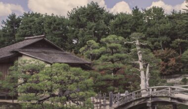 Korakuen Garden in Okayama - One of the Three Great Gardens of Japan