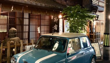 Cool mini found in Kyoto.