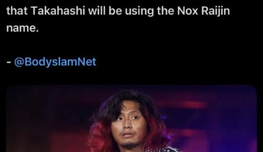Bodyslamnet sources indicate that Hiromu will be Nox Raijin in WWE