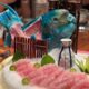 Parrotfish sashimi platter that stopped the whole table mid-conversation
