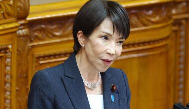 Leading up to the election, Takaichi called a consumption tax cut “a long cherished dream”. Since the election, there has been almost no progress on it.