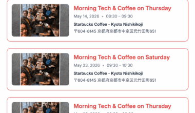 Kyoto Tech Meetup for May