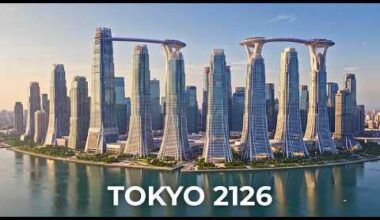 I made a cinematic concept video imagining Tokyo in 2126