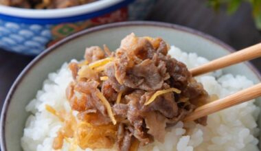 Sweet and Savory Ginger Beef (Shigure-ni) – Tender and Full of Flavor