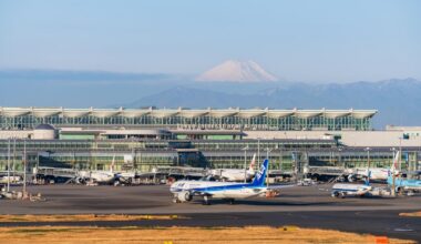 Mt.Fuji - Haneda Airport [OC]