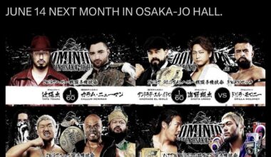 NJPW Dominion 2026 card announced