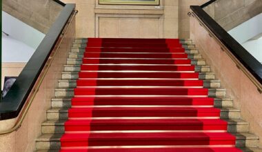 The Grand Staircase at the Toyama Prefectural Office
