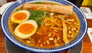 Some of the best ramen I had in Japan
