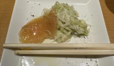 Smoked Raw Chicken like Dish
