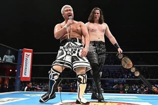 In my opinion this is the IWGP tag title program for WK next year