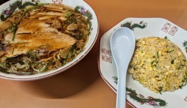 Onomichi ramen and fried rice