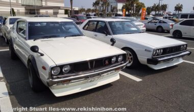 Couple of picks from a Retro Car Show in Fukuoka. A lot of nice cars were on display.