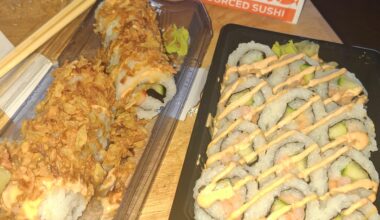 Sushi for dinner tonight